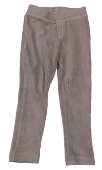 Lila žebrované sametové tregíny Nutmeg