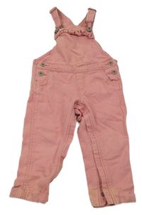 Růžové laclové rifle s volánky Dopodopo