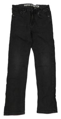 Tmavošedé teplákové super straight rifle H&M