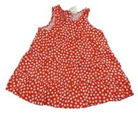 Červeno-bílé puntíkaté šaty H&M