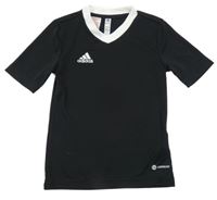 Černo-bílé sportovní tričko Adidas