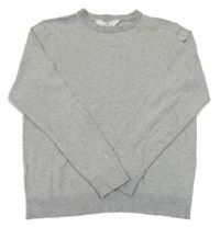 Šedý lehký svetr H&M