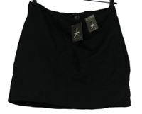 Nové - Dámská černá semišová sukně Atmosphere 