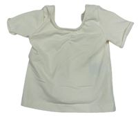 Smetanové tričko H&M
