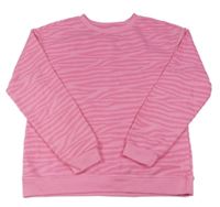 Růžová vzorovaná mikina Primark