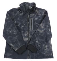Černo-béžová softshellová bunda H&M