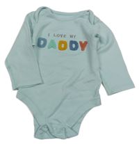 Světlemodré body s nápisem M&S