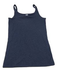 Tmavomodrý top YIGGA