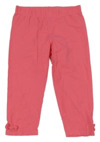 Růžové capri legíny Pocopiano