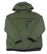 Khaki mikina s kapucí George
