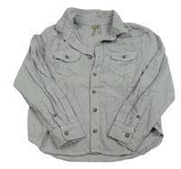 Šedá melírovaná košile Orchestra