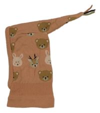 Světlerůžová kukla se zvířátky Topomini