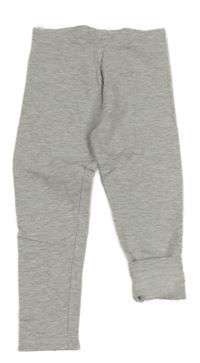 Šedé melírované silnější legíny C&A