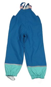 Modré nepromokavé laclové kalhoty x-mail