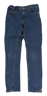 Modré skinny fit rifle H&M