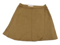 Béžová pletená sukně Zara 