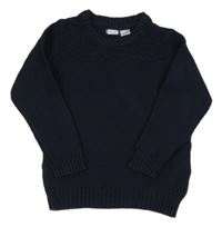 Tmavomodrý svetr Lupilu