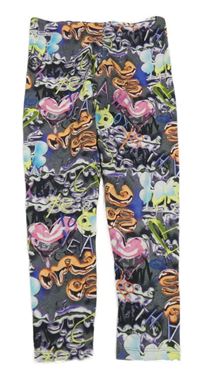 Šedé legíny se vzorem Next