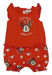 Červený letní overal s Minnie LC Waikiki 