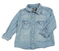 Světlemodrá riflová košile H&M