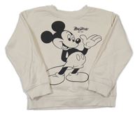Smetanová mikina s Mickeym H&M