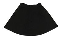 Černá kolová sukně George