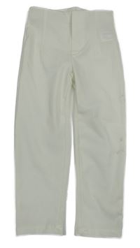 Bílé crop kalhoty ZARA