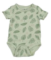 Světlezelené body s listy so cute