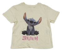 Smetanové tričko se Stitchem H&M