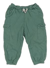 Khakišedé cargo tepláky H&M