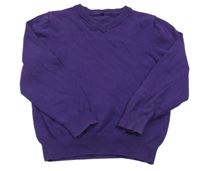 Fialový svetr George