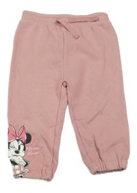 Starorůžové tepláky s Minnie Primark