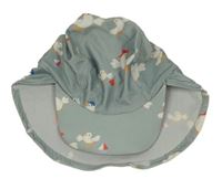 Zelenošedá UV kšiltovka s racky