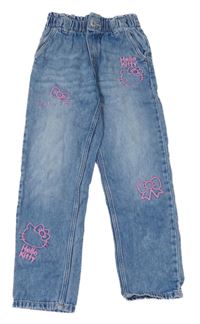 Modré relaxed fit rifle s Hello Kitty H&M