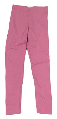 Růžové silnější legíny H&M