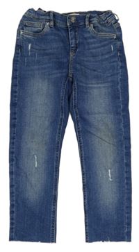 Tmavomodré crop skinny rifle only 