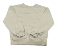 Světlebéžová melírovaná mikina H&M