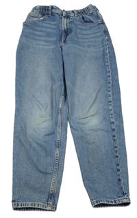 Modré melírované loose rifle H&M