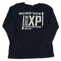 Tmavomodré triko s nápisem S. Oliver