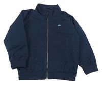 Tmavomodrá šusťáková jarní bunda Next