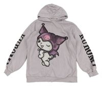 Lila mikina s Kuromi a kapucí C&A