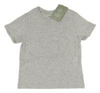Nové - šedé melírované tričko H&M