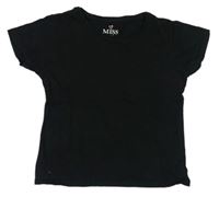 Černé tričko E-vie