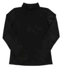 Černý třpytivý rolák 