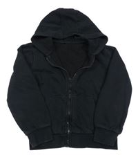 Černá propínací mikina s kapucí zn.George