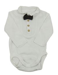 Bílé body s motýlkem H&M