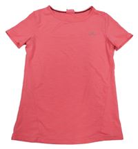 Neonově růžové sportovní tričko Domyos