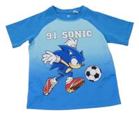 Modré sportovní tričko se Sonicem H&M