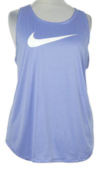 Dámský levandulý sportovní top s logem Nike 