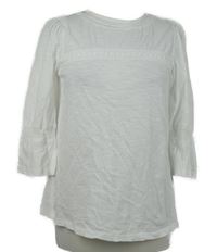 Dámské bílé triko s krajkou Loststock 